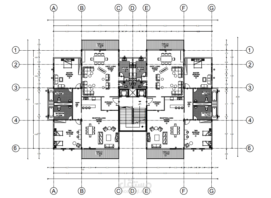 تصميم مخططات تنفيذية دقيقة لعمارة