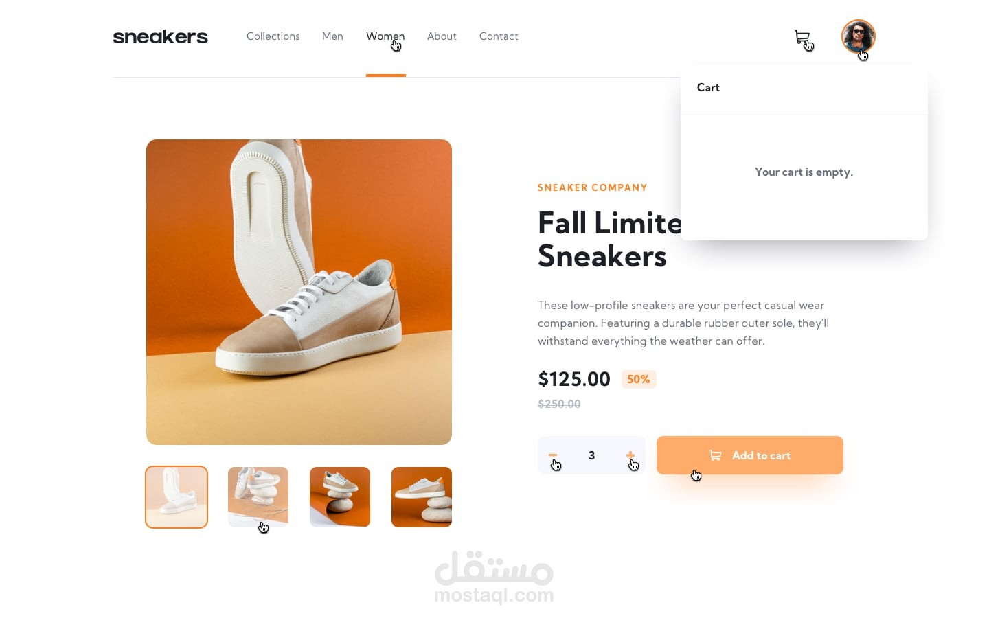 E-commerce product page