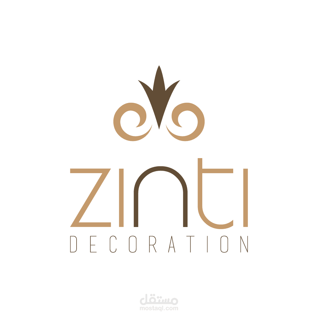 ZINTI شعار لمحل ديكور