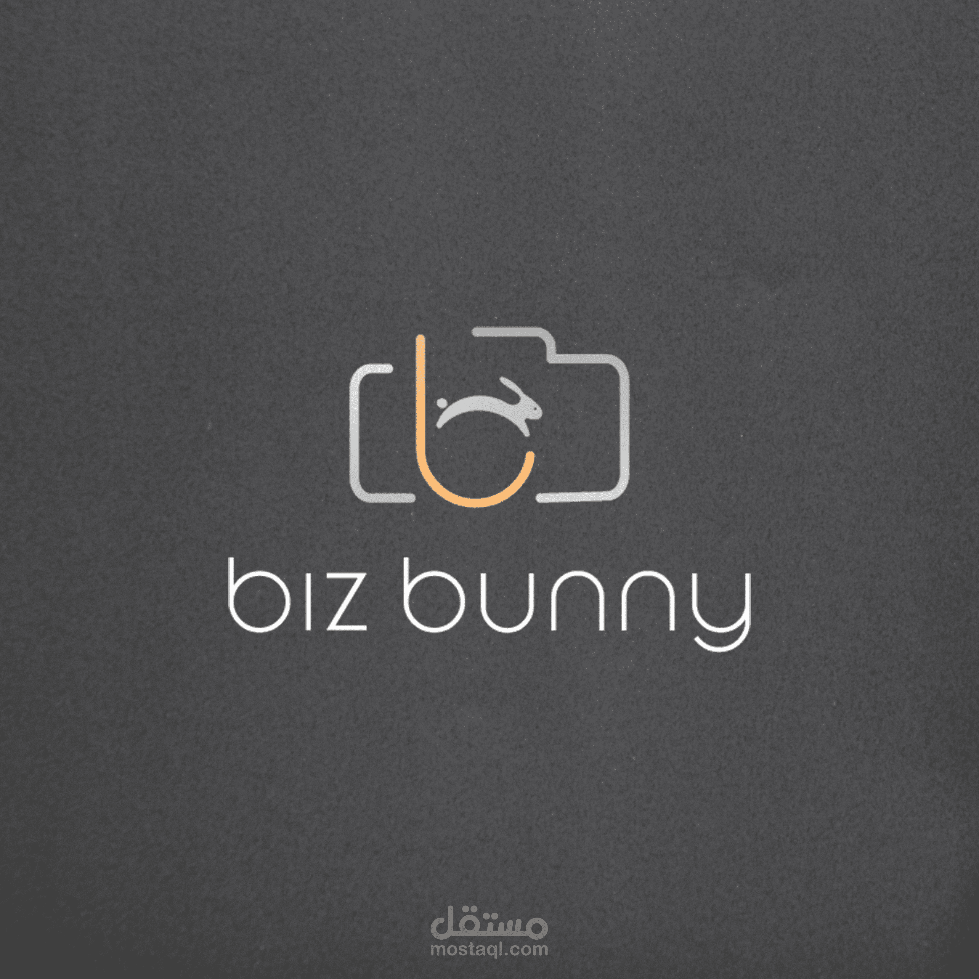 تصميم شعار فوتوغرافر biz bunny