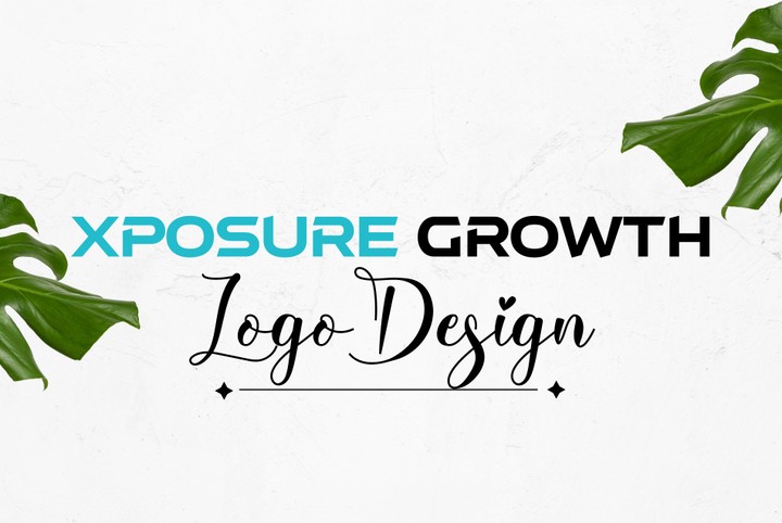 أمثلة شعار شركة Xposure Growth