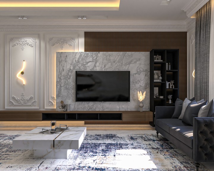 Neo-modern Living Room