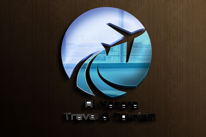 (تصميم شعار لوغو لوقو تصميم احترافي) شركة سياحة وسفر