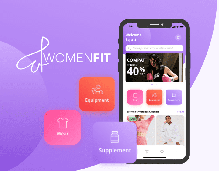 WomenFit Store - E-commerce App