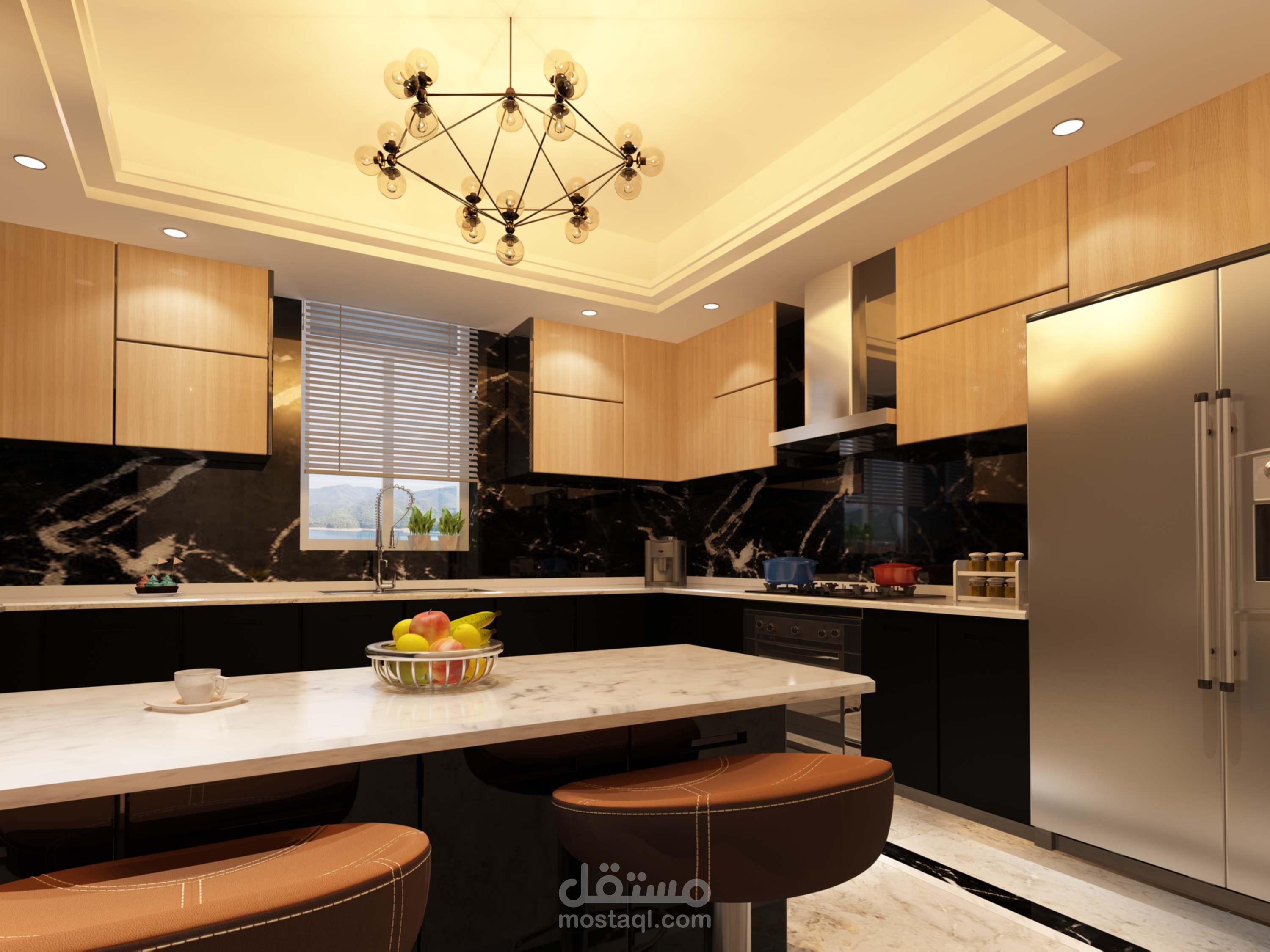 Interior Design for kitchen | مستقل