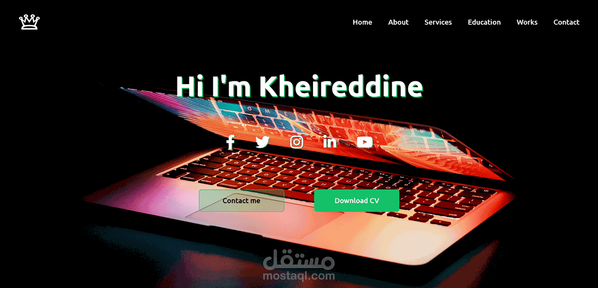 personal website