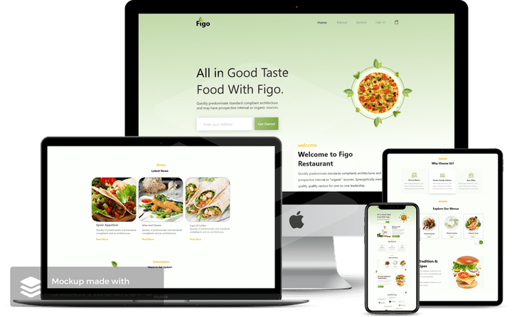 restaurant website