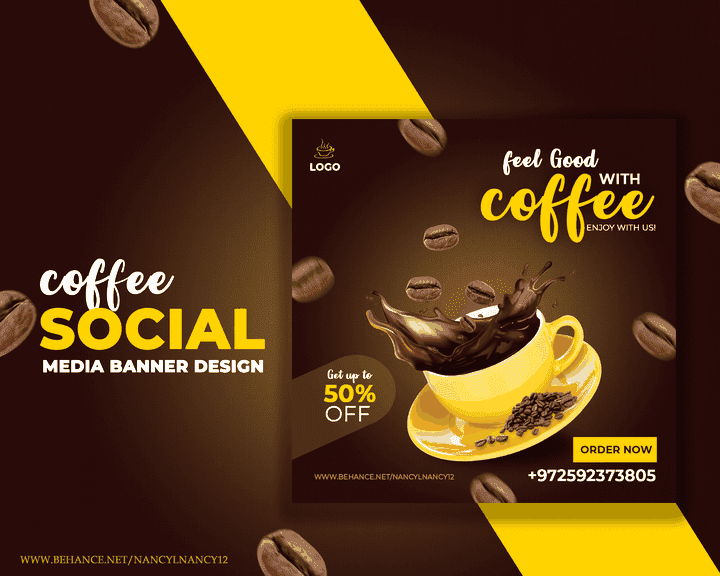 Coffee Social Media Banner