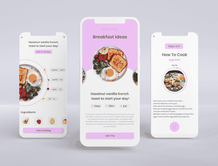 healthy recipes app