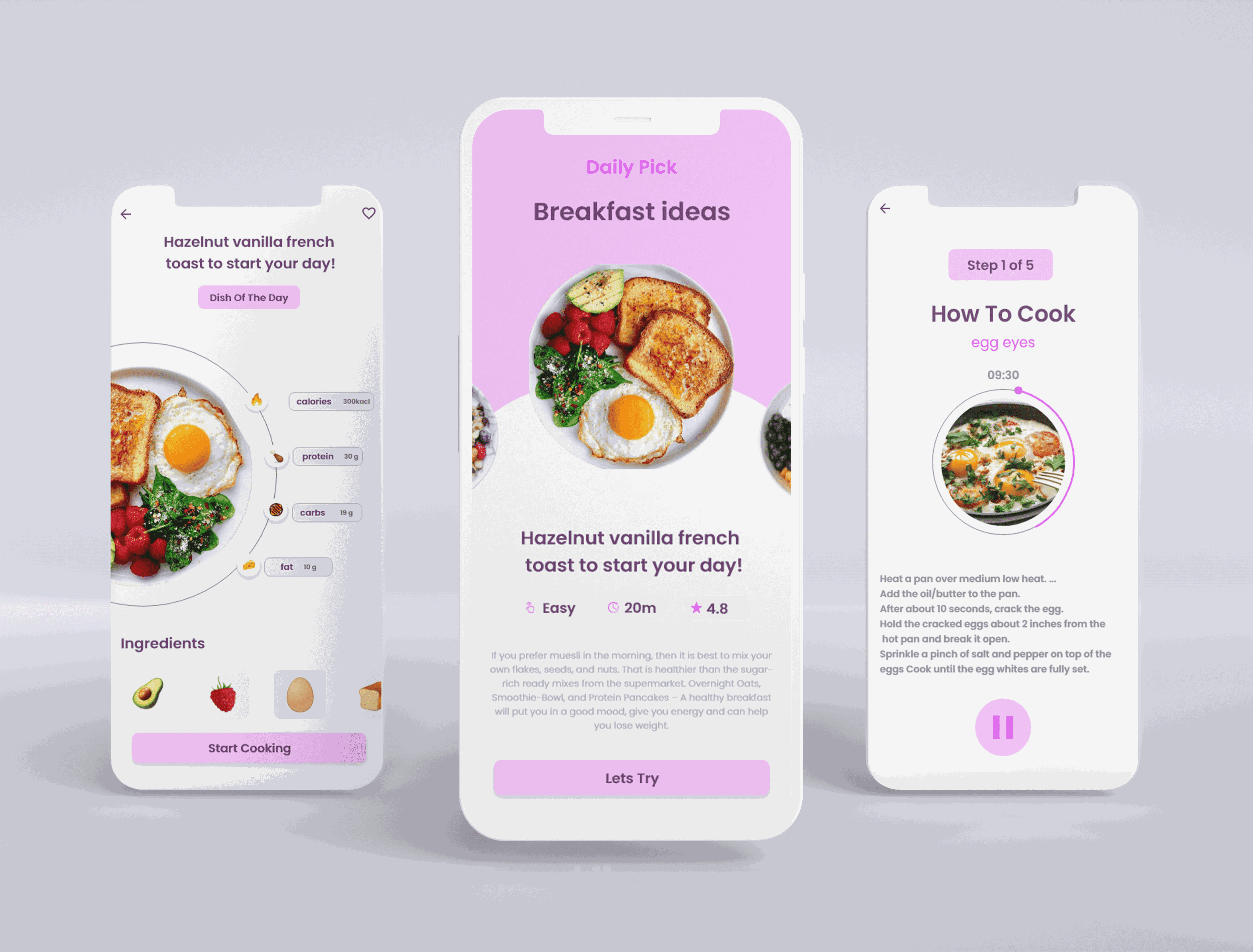 Healthy Recipes App 