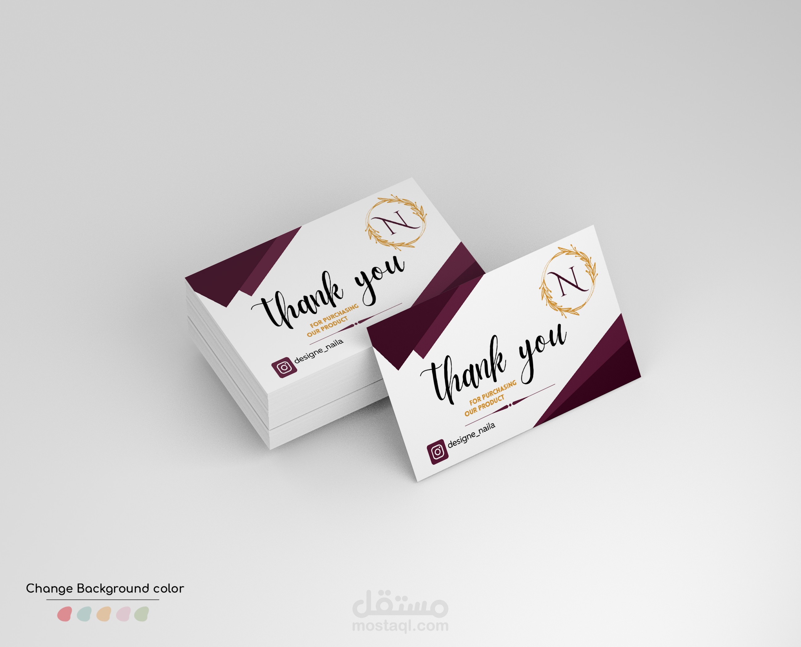 تصميم carte de visite-2