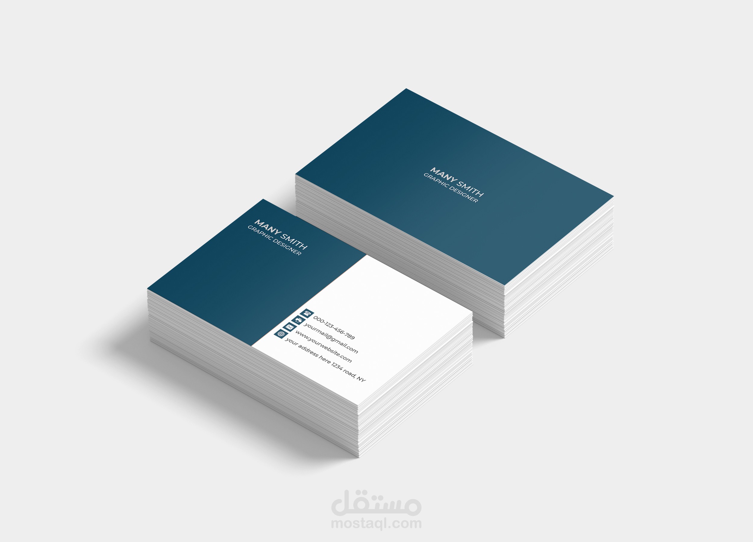 تصميم بطاقات أعمال Business Cards