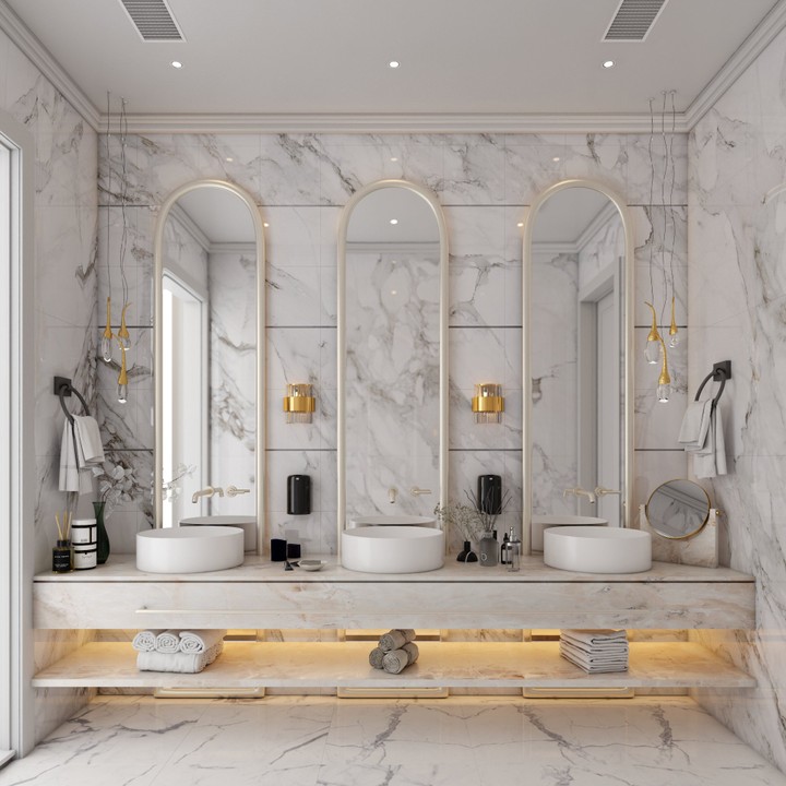 Modern bathroom