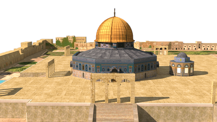 برومو مسجد الأقصى و قبة الصخرة لمشروع حراس 144
