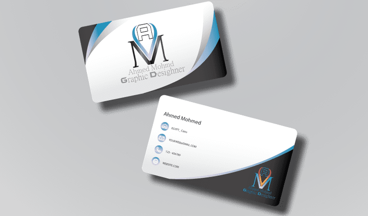 تصميم كارت شحصى او Business Card