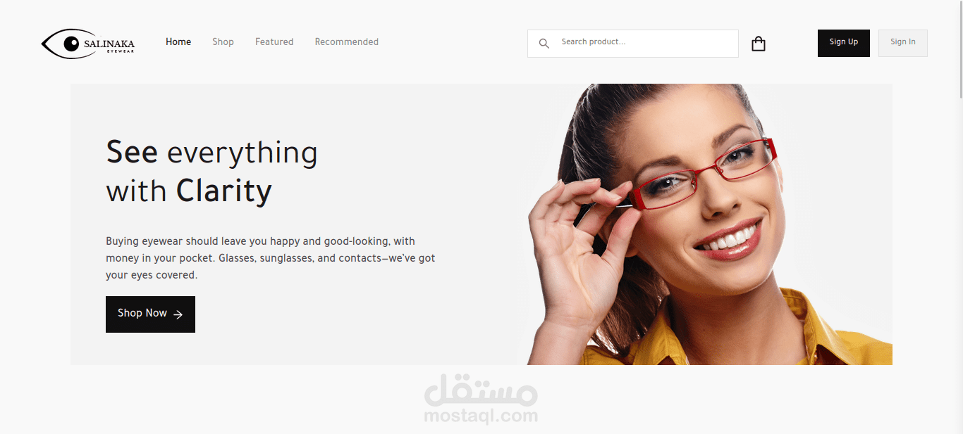 E comerce web app