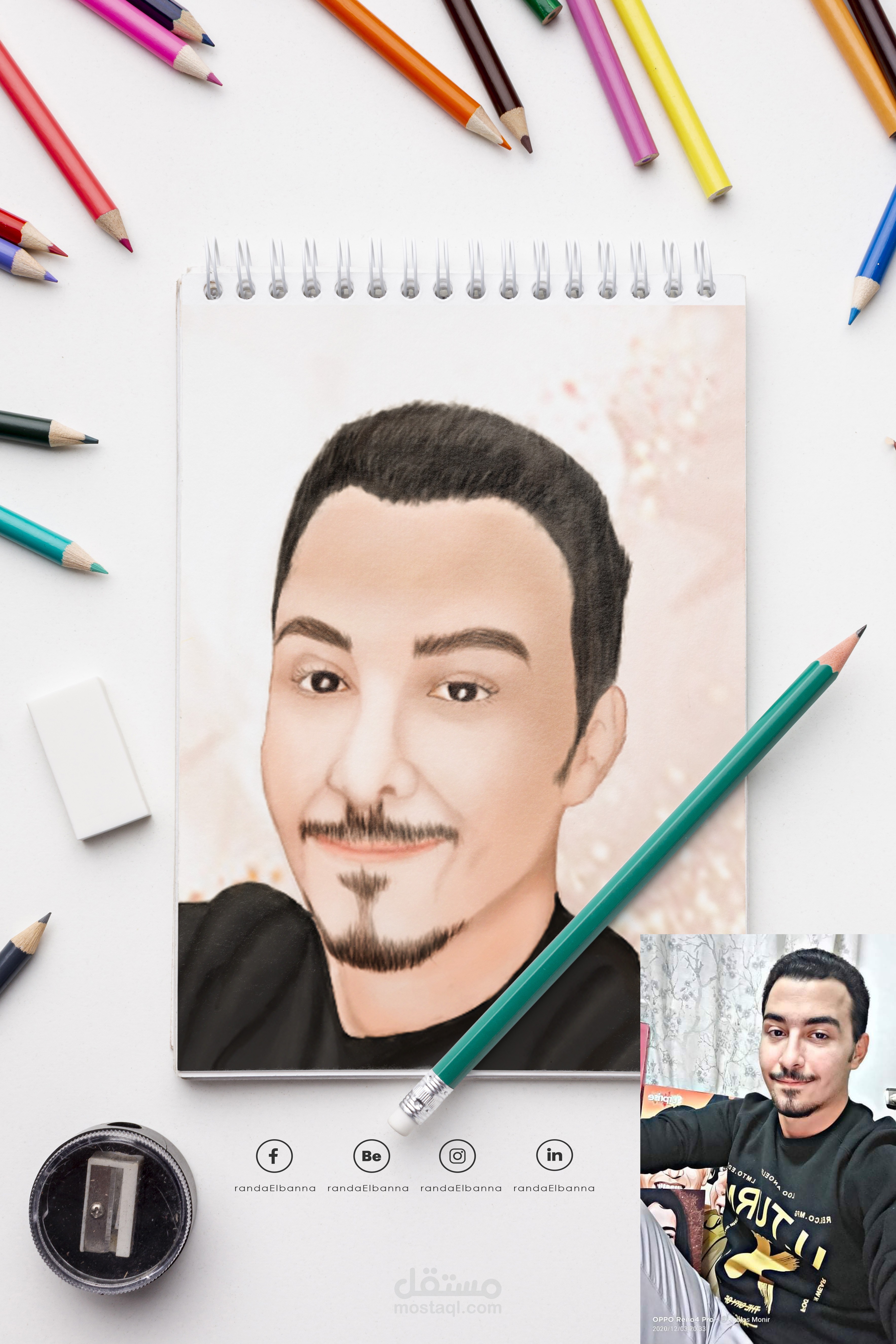 رسم ديجيتال خاص بالطباعة