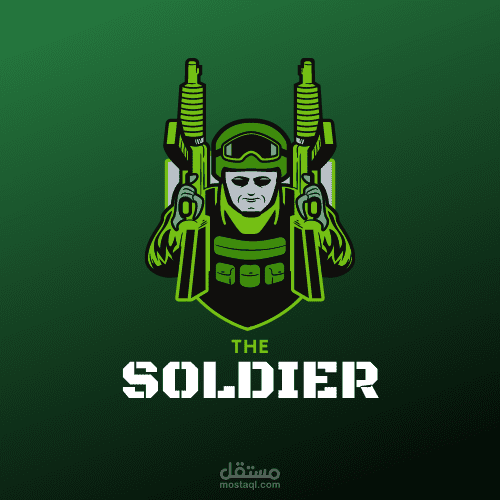 THE soldier - gaming logo