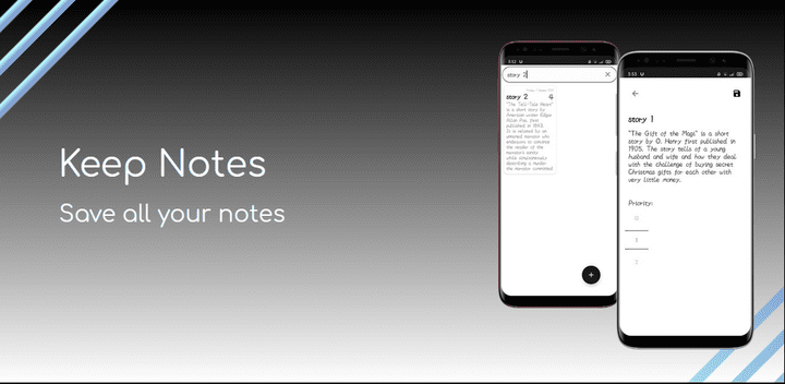 Keep Notes App