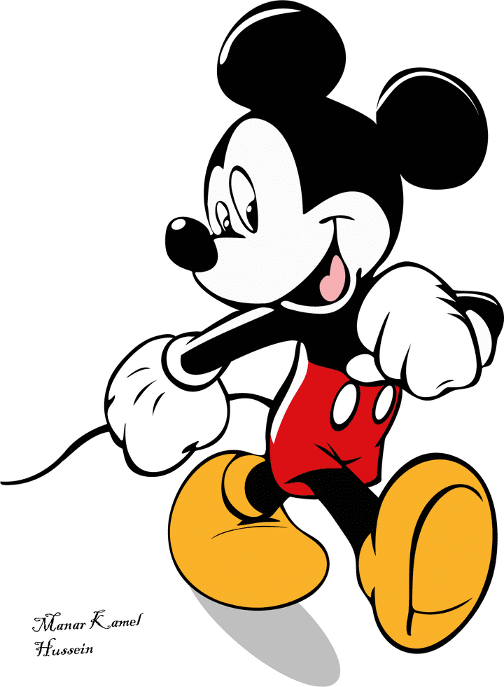 Micky Mouse Illustration