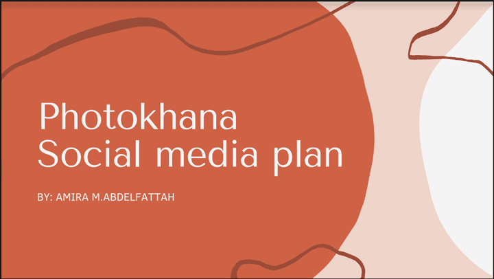 Social media plan