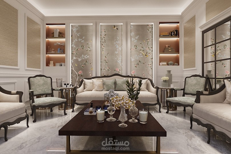تصميم منزل كلاسيك