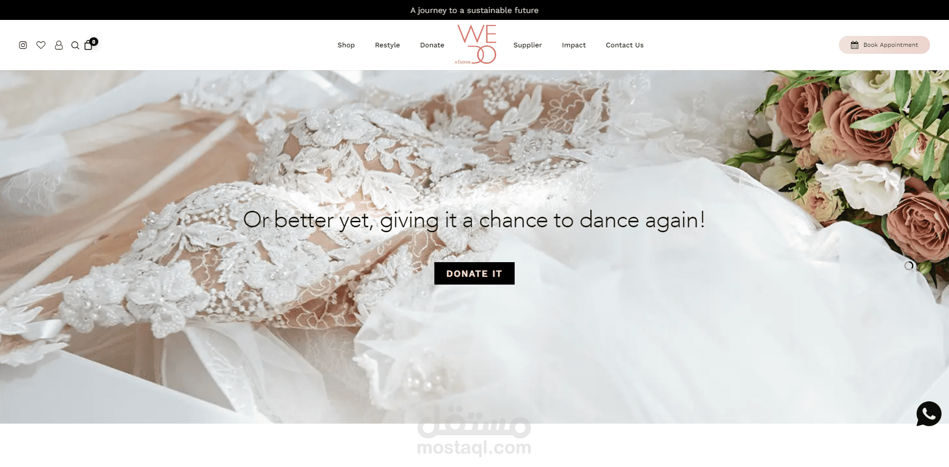 We Do By Esposa: Ecommerce website