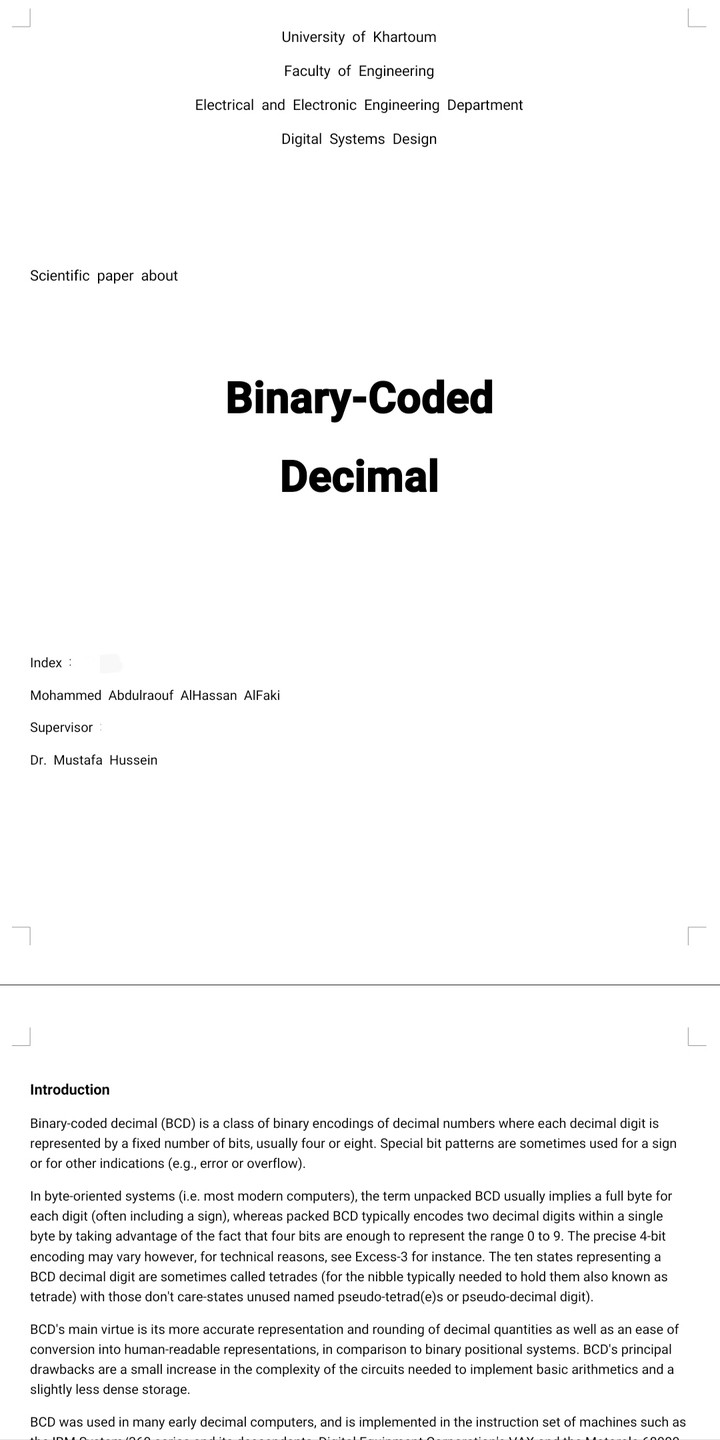 Binary-Coded Decimal