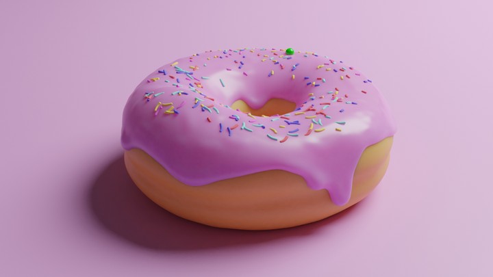 تصميم Donut 3D
