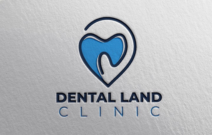 تصميم شعار وهوية بصرية لعيادة اسنان dental land