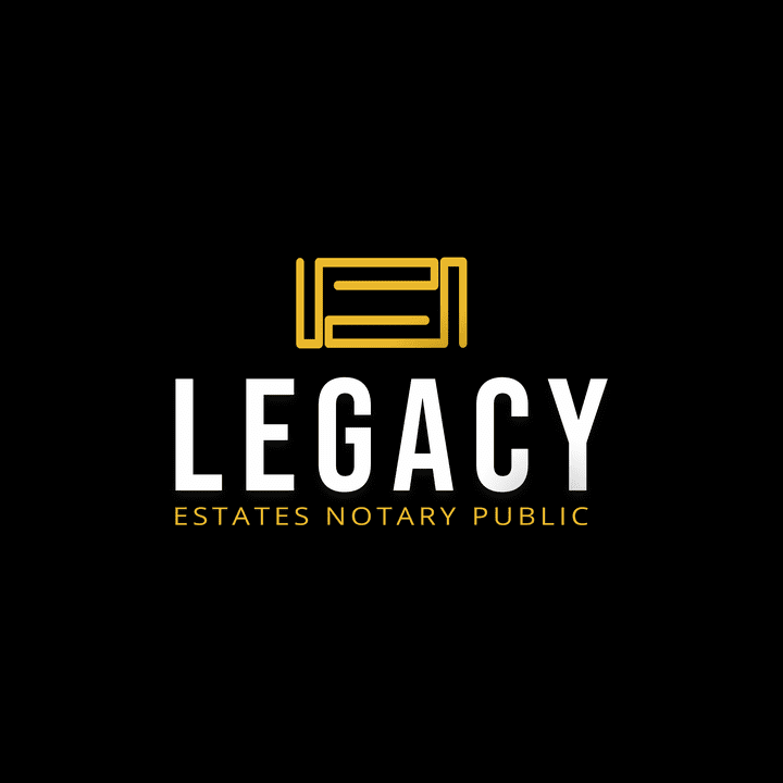 Legacy Estates Notary Public Logo