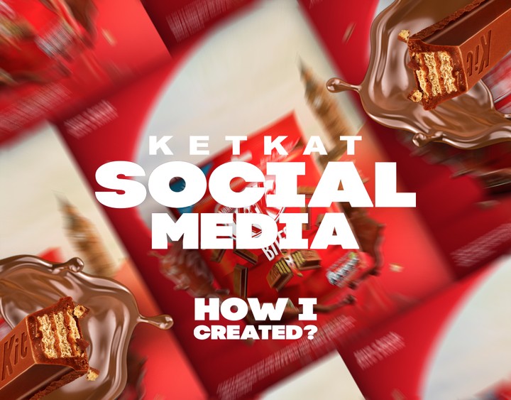 kitkat social media design