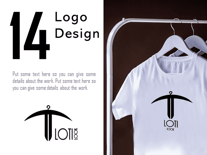 Loti Look Logo Design