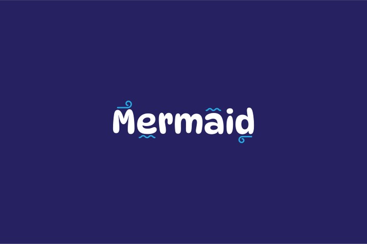 Mermaid / tourist village logo