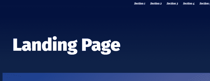 Landing Page