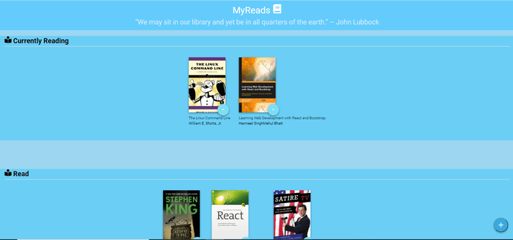My Reads App