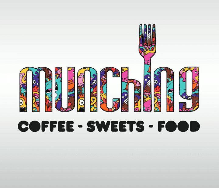 شعار  Logo for munching