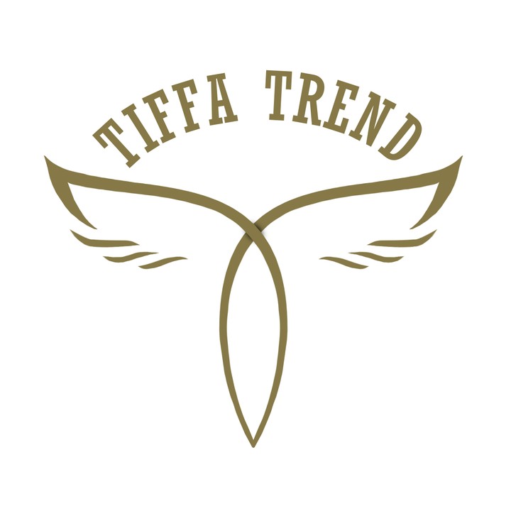 شعار متجر مجوهرات tiffa trend logo