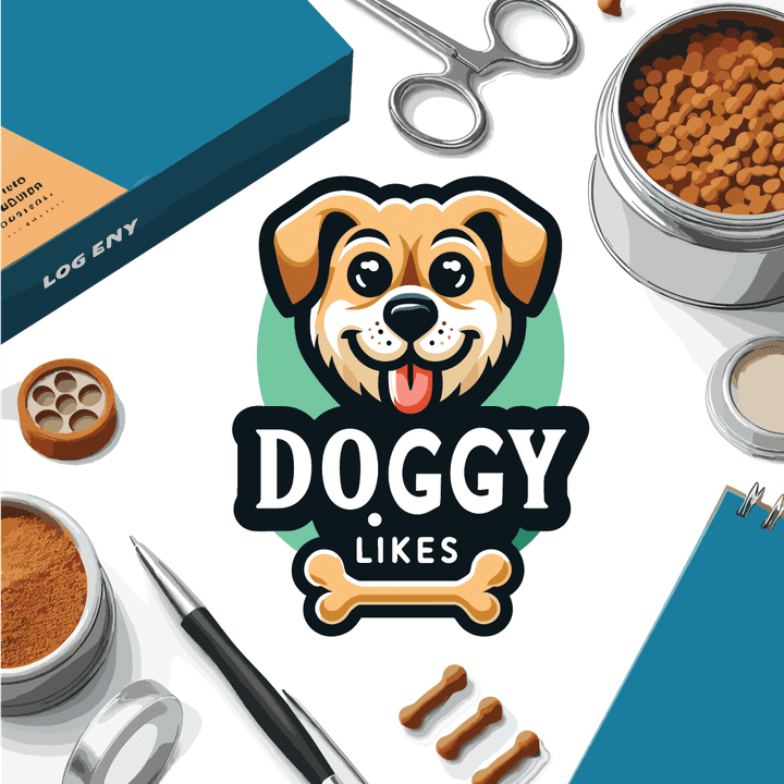 doggy food logo design