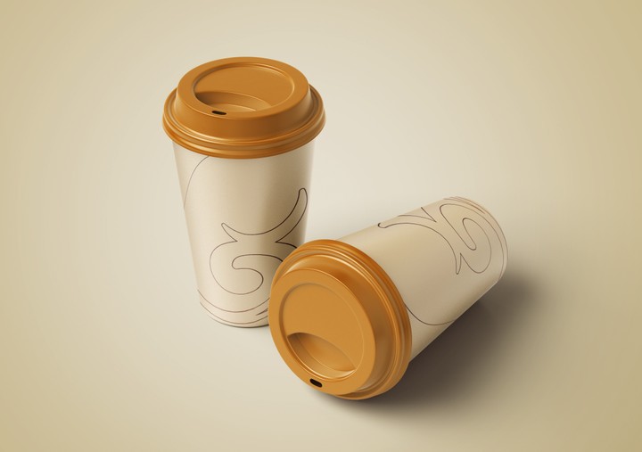 coffe cup mochups design