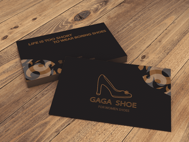 shoe cards