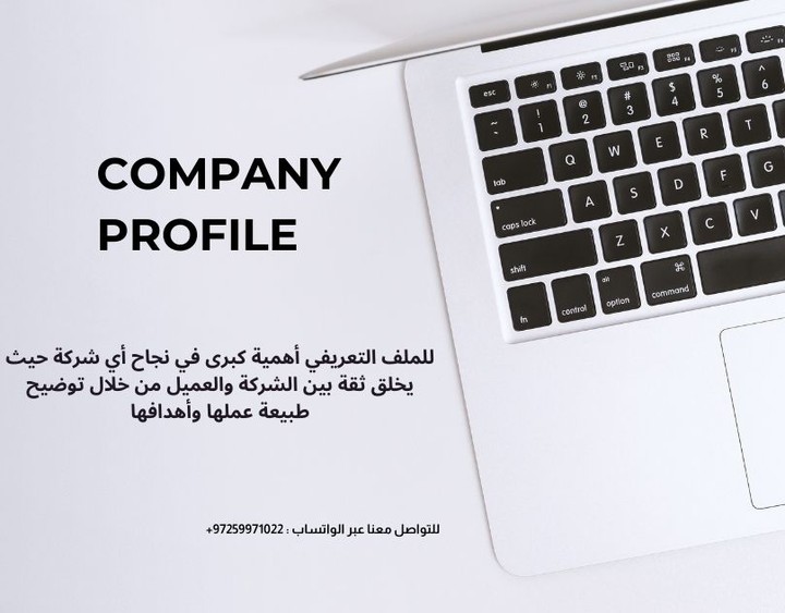 ملف تعريفي للشركة (company profile)