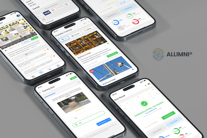 Allimni - eLearning Saas app