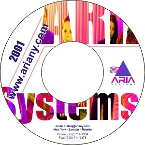 CD-Cover Design Aria Systems NY 2/2