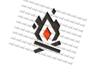 تصميم شعار لشركة فحم