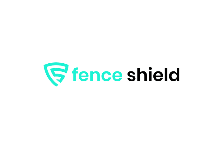 fence shield logo design