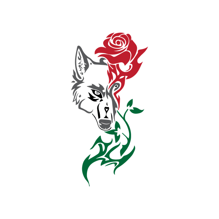 The wolf and the rose