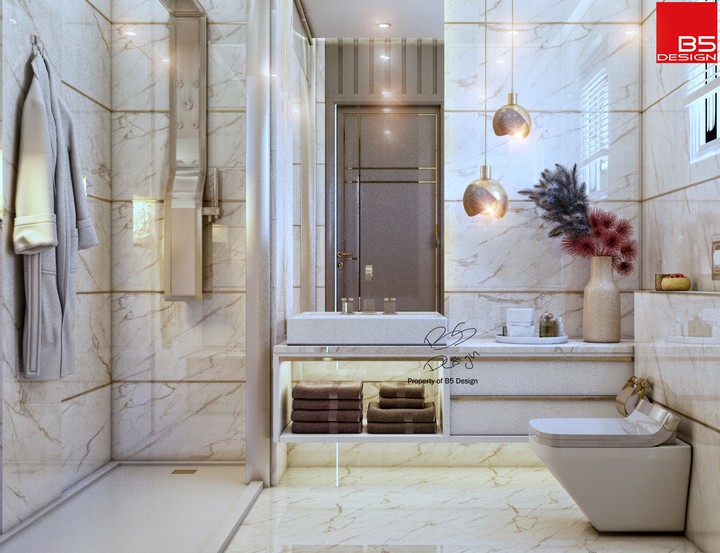 Modern bathroom