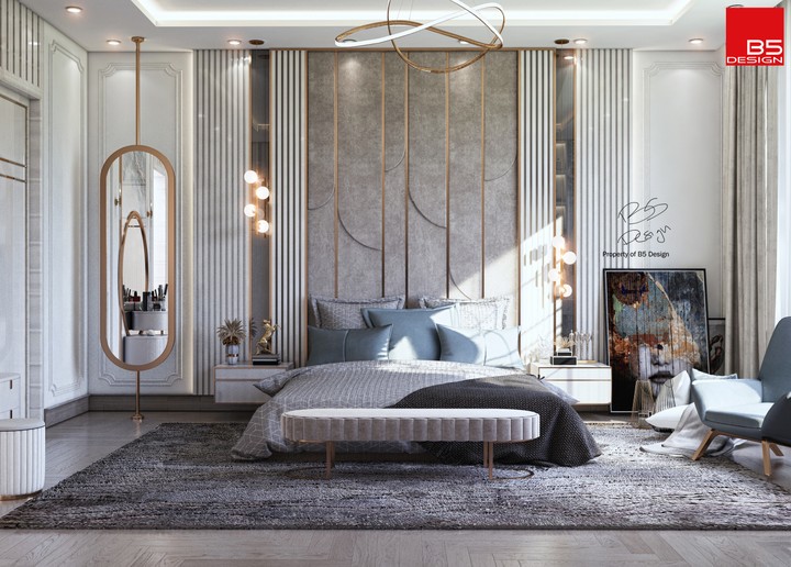 Modern bedroom