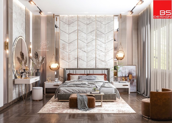 Modern bedroom